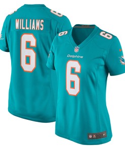 Trill Williams Miami Dolphins Womens Game Player Jersey - Aqua Nfl - Robokeg