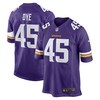 Troy Dye Minnesota Vikings Game Jersey - Purple Nfl - Robokeg