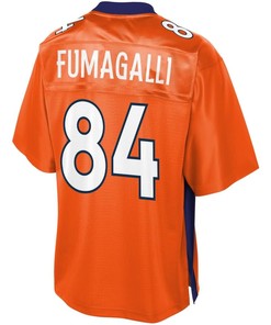 Troy Fumagalli Denver Broncos Nfl Pro Line Player Jersey - Orange - Robokeg