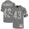 Troy Polamalu Pittsburgh Steelers Mitchell & Ness 2005 Retired Player Metal Replica Jersey - Charcoal Nfl - Robokeg