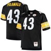 Troy Polamalu Pittsburgh Steelers Mitchell & Ness Big & Tall 2005 Retired Player Replica Jersey - Black Nfl - Robokeg