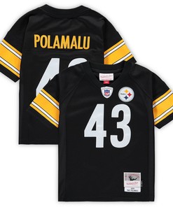Troy Polamalu Pittsburgh Steelers Mitchell & Ness Preschool Retired Legacy Jersey - Black Nfl - Robokeg