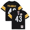 Troy Polamalu Pittsburgh Steelers Mitchell & Ness Toddler 2005 Retired Legacy Jersey - Black Nfl - Robokeg