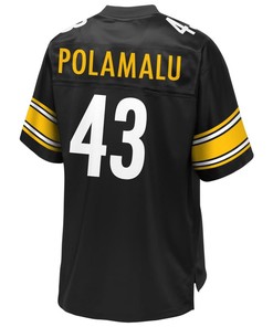 Troy Polamalu Pittsburgh Steelers Nfl Pro Line Retired Player Jersey - Black - Robokeg