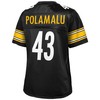 Troy Polamalu Pittsburgh Steelers Nfl Pro Line Womens Retired Player Jersey - Black - Robokeg