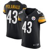 Troy Polamalu Pittsburgh Steelers Retired Player Elite Jersey - Black Nfl - Robokeg