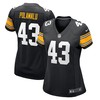 Troy Polamalu Pittsburgh Steelers Womens Retired Player Jersey - Black Nfl - Robokeg