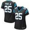 Troy Pride Jr. Carolina Panthers Womens Game Jersey - Black Nfl - Robokeg