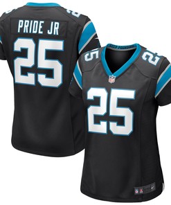 Troy Pride Jr. Carolina Panthers Womens Game Jersey - Black Nfl - Robokeg