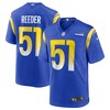 Troy Reeder Los Angeles Rams Game Jersey - Royal Nfl - Robokeg