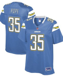 Troymaine Pope Los Angeles Chargers Nfl Pro Line Womens Team Player Jersey - Powder Blue - Robokeg