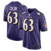 Trystan Colon Baltimore Ravens Game Player Jersey - Purple Nfl - Robokeg