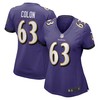 Trystan Colon Baltimore Ravens Womens Game Player Jersey - Purple Nfl - Robokeg