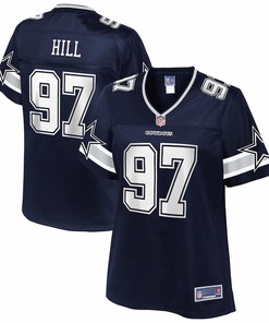 Trysten Hill Dallas Cowboys Nfl Pro Line Womens Player Jersey - Navy - Robokeg