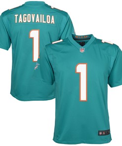 Tua Tagovailoa Miami Dolphins Game Jersey Aqua Nfl - Robokeg