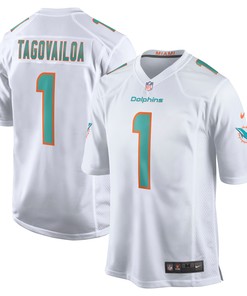 Tua Tagovailoa Miami Dolphins Game Jersey White Nfl - Robokeg