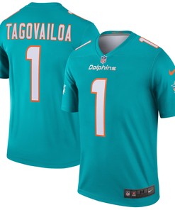 Tua Tagovailoa Miami Dolphins Legend Jersey - Aqua Nfl - Robokeg