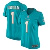 Tua Tagovailoa Miami Dolphins Womens Game Jersey Aqua Nfl - Robokeg