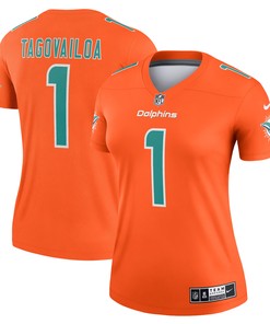Tua Tagovailoa Miami Dolphins Womens Inverted Legend Jersey - Orange Nfl - Robokeg