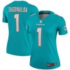 Tua Tagovailoa Miami Dolphins Womens Legend Jersey - Aqua Nfl - Robokeg