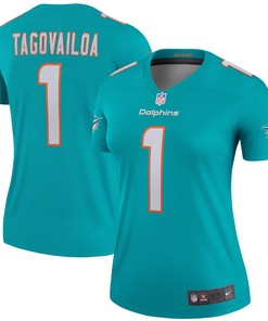 Tua Tagovailoa Miami Dolphins Womens Legend Jersey - Aqua Nfl - Robokeg