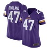 Tuf Borland Minnesota Vikings Womens Game Jersey - Purple Nfl - Robokeg