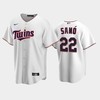 Twins 22 Miguel Sano Home White Jersey - Robokeg