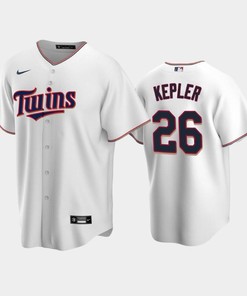 Twins 26 Max Kepler Home White Jersey - Robokeg