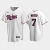 Twins 7 Joe Mauer Home White Jersey - Robokeg