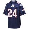 Ty Law New England Patriots Nfl Pro Line Retired Team Player Jersey - Navy - Robokeg