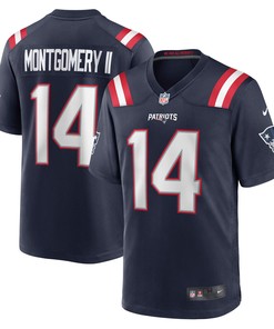 Ty Montgomery New England Patriots Game Jersey - Navy Nfl - Robokeg