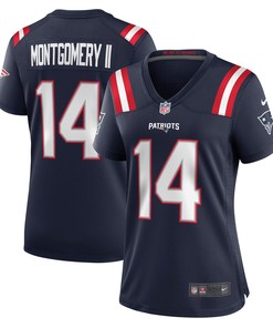 Ty Montgomery New England Patriots Womens Game Jersey - Navy Nfl - Robokeg