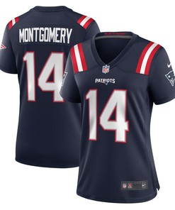 Ty Montgomery New England Patriots Womens Player Game Jersey - Navy Nfl - Robokeg