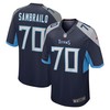 Ty Sambrailo Tennessee Titans Game Jersey - Navy Nfl - Robokeg