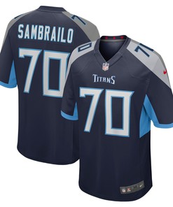 Ty Sambrailo Tennessee Titans Game Jersey - Navy Nfl - Robokeg