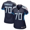 Ty Sambrailo Tennessee Titans Womens Game Jersey - Navy Nfl - Robokeg