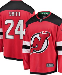 Ty Smith New Jersey Devils Fanatics Branded Home Breakaway Player Jersey - Red Nhl - Robokeg