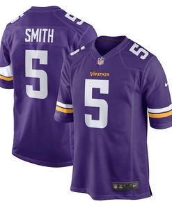 Tye Smith Minnesota Vikings Game Jersey - Purple Nfl - Robokeg