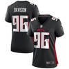 Tyeler Davison Atlanta Falcons Womens Game Jersey - Black Nfl - Robokeg