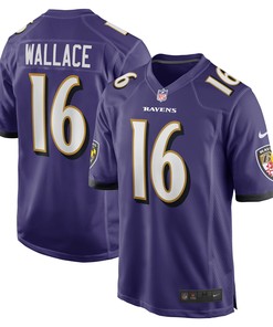 Tylan Wallace Baltimore Ravens Game Jersey - Purple Nfl - Robokeg