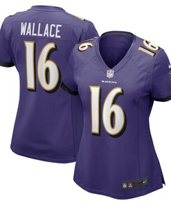 Tylan Wallace Baltimore Ravens Womens Game Jersey - Purple Nfl - Robokeg