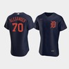 Tyler Alexander 70 Detroit Tigers Navy Alternate Jersey - Robokeg