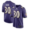 Tyler Badie Baltimore Ravens Player Game Jersey - Purple Nfl - Robokeg