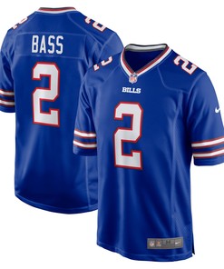 Tyler Bass Buffalo Bills Game Player Jersey - Royal Nfl - Robokeg