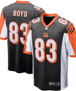 Tyler Boyd Cincinnati Bengals Nike Player Game Jersey - Black - Robokeg