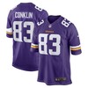 Tyler Conklin Minnesota Vikings Game Jersey - Purple Nfl - Robokeg