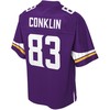 Tyler Conklin Minnesota Vikings Nfl Pro Line Player Jersey - Purple - Robokeg
