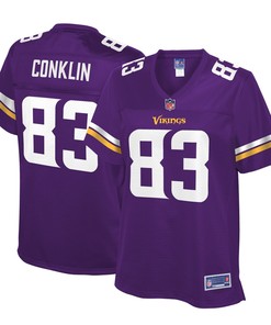 Tyler Conklin Minnesota Vikings Nfl Pro Line Womens Player Jersey - Purple - Robokeg