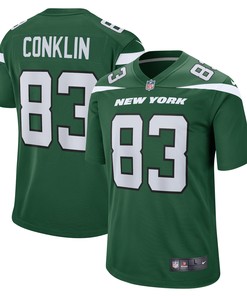 Tyler Conklin New York Jets Game Jersey - Gotham Green Nfl - Robokeg