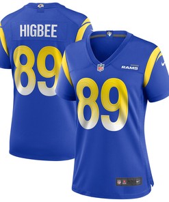 Tyler Higbee Los Angeles Rams Womens Game Player Jersey - Royal Nfl - Robokeg